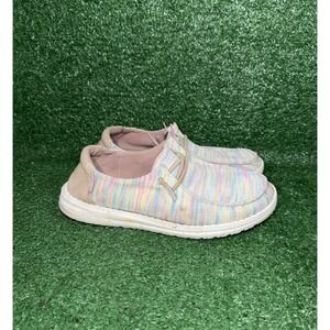 Hey Dude Women's Wendy Sox Multicolor Slip On Lightweight Loafers SIZE 7